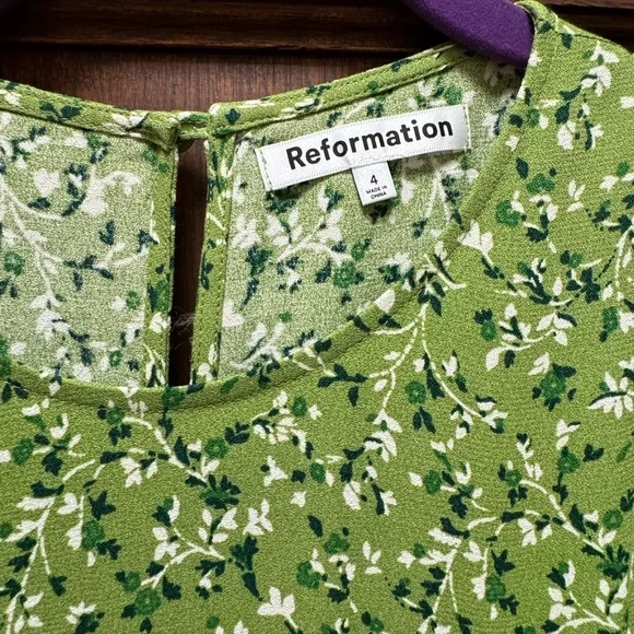 NWT Reformation Gavin Dress - Size 4 - Picture 5 of 5